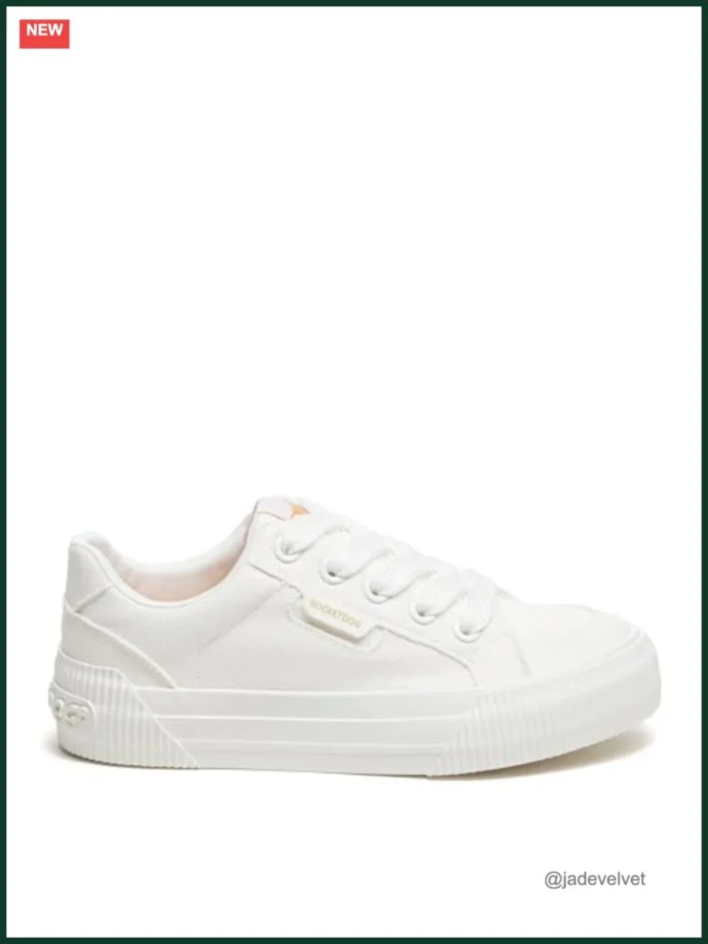 Girls Plush Foam Sneaker - Cushioned Comfort Lace-Up
